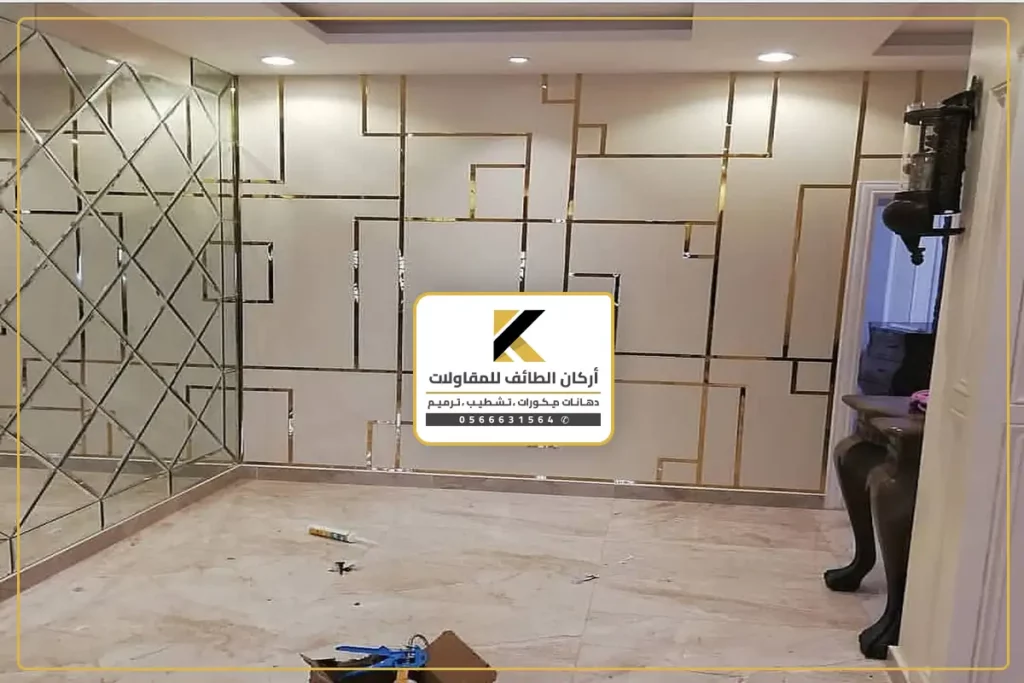 استيل جدران فضي بالطائف 0566631564 - معلم فوم استيل - صور ديكور استيل ...